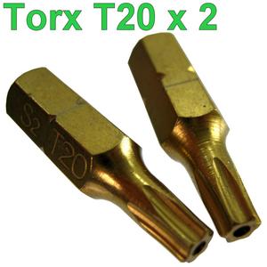 Torx T20 Star Pin Screwdriver Security Bit - 2 PK ( star & pin ) Preview